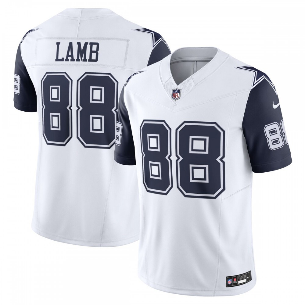 CeeDee Lamb #88 Dallas Cowboys Nike Vapor F.U.S.E. Limited Jersey - White