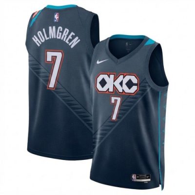 Chet Holmgren Oklahoma City Thunder Nike Unisex 2025/26 Hardwood Classics Swingman Jersey