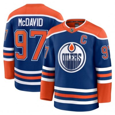 Connor McDavid Edmonton Oilers Home Premium Player Jersey