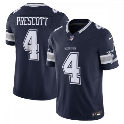 Dak Prescott #4 Dallas Cowboys Nike Vapor F.U.S.E. Limited Jersey - Navy