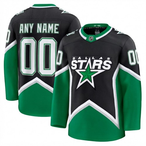 Dallas Stars Alternate Premium Player Custom Jersey - Black