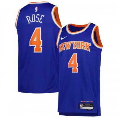 Derrick Rose New York Knicks Nike Unisex Swingman Jersey  - Blue
