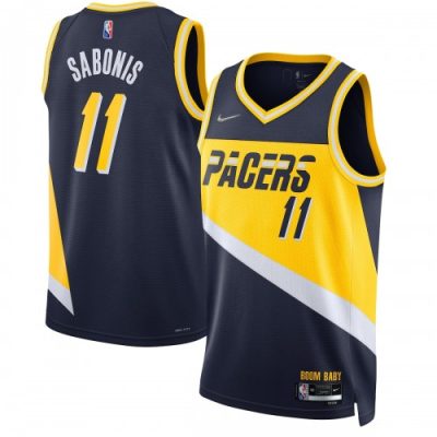 Domantas Sabonis Indiana Pacers Nike Swingman Jersey - Hardwood Classics - Navy