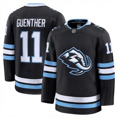 Dylan Guenther Men's Utah Mammoth Black Home Premium Jersey
