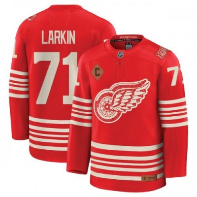 Dylan Larkin Detroit Red Wings Centennial Premium Replica Jersey - Red