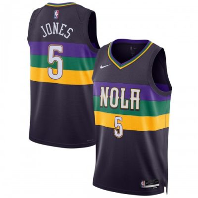 Herbert Jones New Orleans Pelicans Nike Unisex Swingman Jersey - Hardwood Classics - Purple