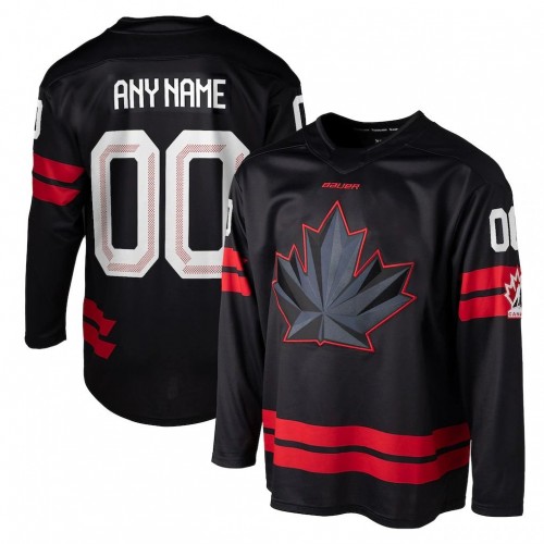Hockey Bauer Canada 2026 Olympics Replica Custom Jersey - Black