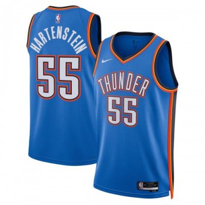 Isaiah Hartenstein Oklahoma City Thunder Nike Unisex Swingman Player Jersey  - Blue
