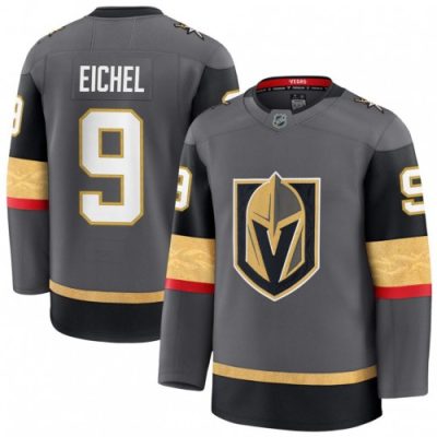 Jack Eichel Men's Vegas Golden Knights Gray Alternate Premium Jersey