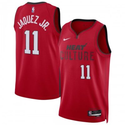 Jaime Jaquez Jr. Miami Heat Nike Unisex Swingman Player Jersey - Hardwood Classics - Red