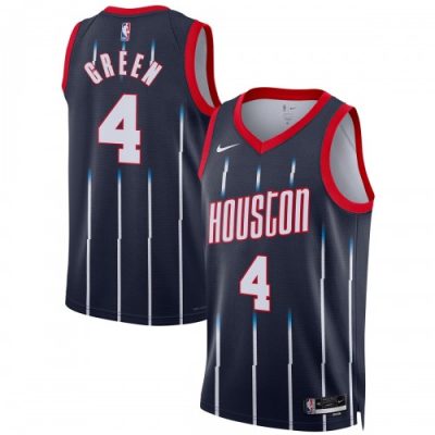 Jalen Green Houston Rockets Nike Unisex Swingman Jersey - Hardwood Classics - Navy