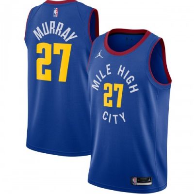 Jamal Murray Denver Nuggets Jordan Brand Swingman Jersey - Statement Edition - Blue