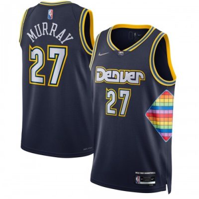 Jamal Murray Denver Nuggets Nike Swingman Jersey - Hardwood Classics - Navy