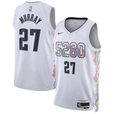 Jamal Murray Denver Nuggets Nike Unisex Swingman Player Jersey - Hardwood Classics - White