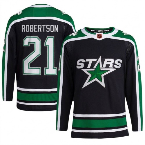 Jason Robertson Dallas Stars Black Reverse Retro 2.0 Authentic Player Jersey