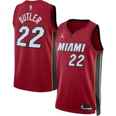 Jimmy Butler Miami Heat Jordan Brand Statement Edition Swingman Jersey - Red