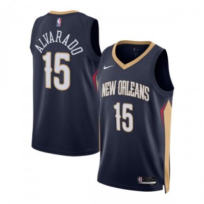 Jose Alvarado New Orleans Pelicans Nike Unisex Swingman Jersey  - Navy