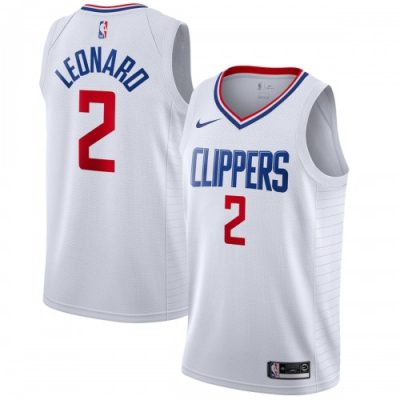 Kawhi Leonard LA Clippers Nike 2019/2020 Swingman Jersey - Association Edition - White