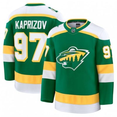 Kirill Kaprizov Minnesota Wild Alternate Premium Jersey - Green