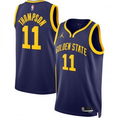 Klay Thompson Golden State Warriors Jordan Brand Statement Edition Swingman Jersey - Navy