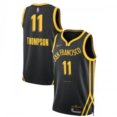 Klay Thompson Golden State Warriors Nike Unisex Swingman Jersey - Black - Hardwood Classics