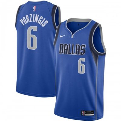 Kristaps Porzingis Dallas Mavericks Nike Swingman Jersey - Blue