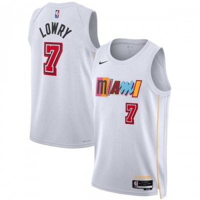 Kyle Lowry Miami Heat Nike Unisex Swingman Jersey - Hardwood Classics - White