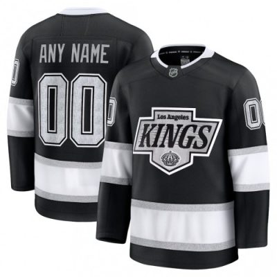 Los Angeles Kings Home Premium Custom Jersey - Black