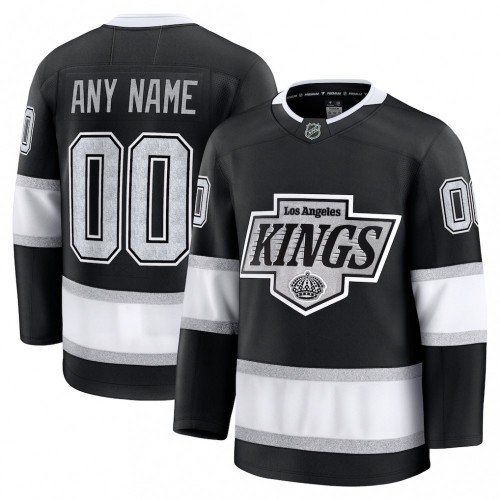 Los Angeles Kings Home Premium Custom Jersey - Black
