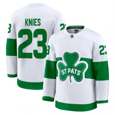 Matthew Knies Toronto Maple Leafs St. Patricks Alternate Premium Jersey