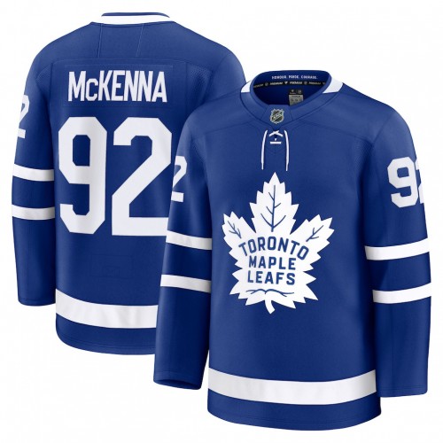 McKenna Men's Toronto Maple Leafs Blue Home Premium Jersey