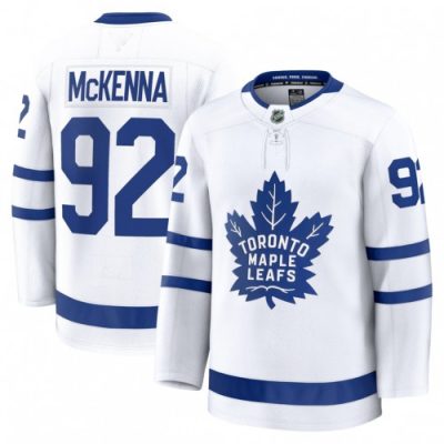 McKenna Men's Toronto Maple Leafs White Away Premium Jersey