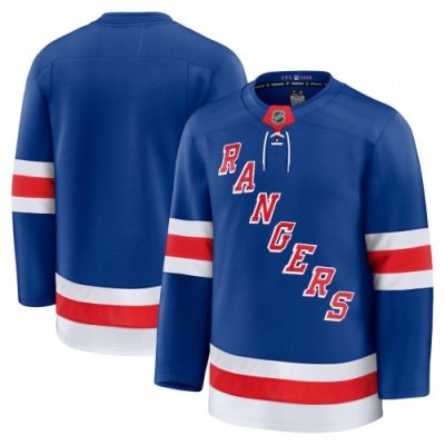 Men's New York Rangers Blue Home Premium Jersey