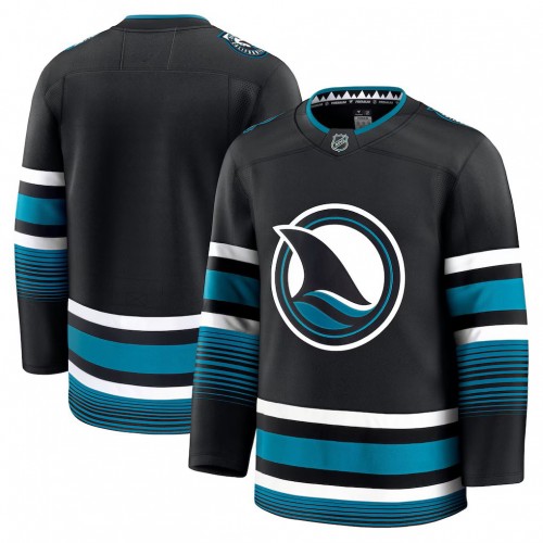 Men's San Jose Sharks Black Alternate Premium Jersey