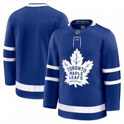 Men's Toronto Maple Leafs Blue Home Premium Blank Jersey