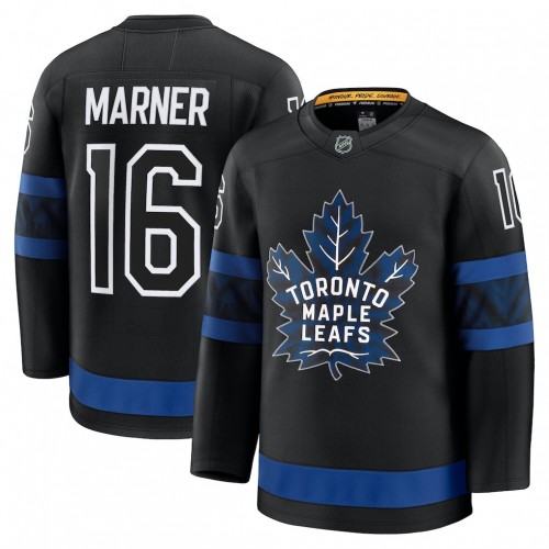 Mitch Marner Men's Toronto Maple Leafs Black Alternate Premium Jersey