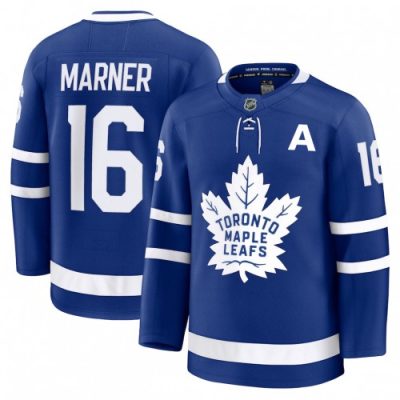 Mitch Marner Men's Toronto Maple Leafs Blue Home Premium Jersey