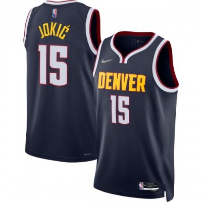 Nikola Jokic Denver Nuggets Nike Diamond Swingman Jersey - Navy