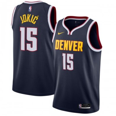 Nikola Jokic Denver Nuggets Nike Swingman Jersey Navy