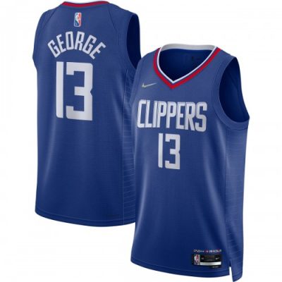 Paul George LA Clippers Nike Diamond Swingman Jersey - Royal
