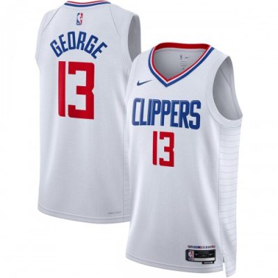 Paul George LA Clippers Nike Unisex Swingman Jersey - Association Edition - White