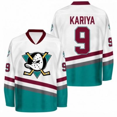 Paul Kariya Men's Anaheim Ducks 1996/97 Retro White Jersey