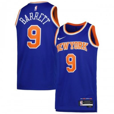 RJ Barrett New York Knicks Nike Unisex Swingman Jersey  - Blue