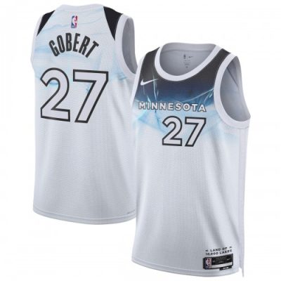 Rudy Gobert Minnesota Timberwolves Nike Unisex Swingman Player Jersey - Hardwood Classics - White