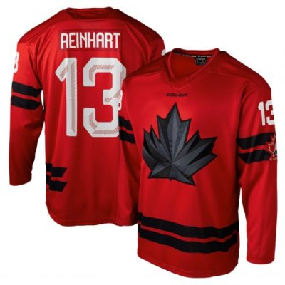 Sam Reinhart Hockey Bauer Canada 2026 Olympics Replica Jersey - Red