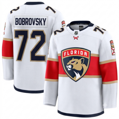Sergei Bobrovsky Florida Panthers Away Premium Player Jersey - White