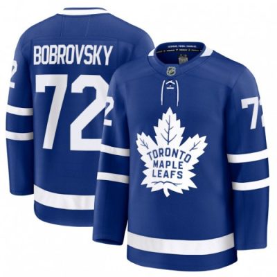 Sergei Bobrovsky Men's Toronto Maple Leafs Blue Home Premium Jersey