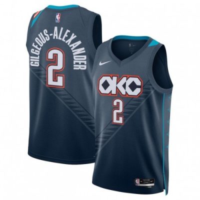 Shai Gilgeous-Alexander Oklahoma City Thunder Nike Unisex 2025/26 Hardwood Classics Swingman Jersey