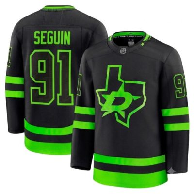 Tyler Seguin Dallas Stars Alternate Premium Player Jersey - Black