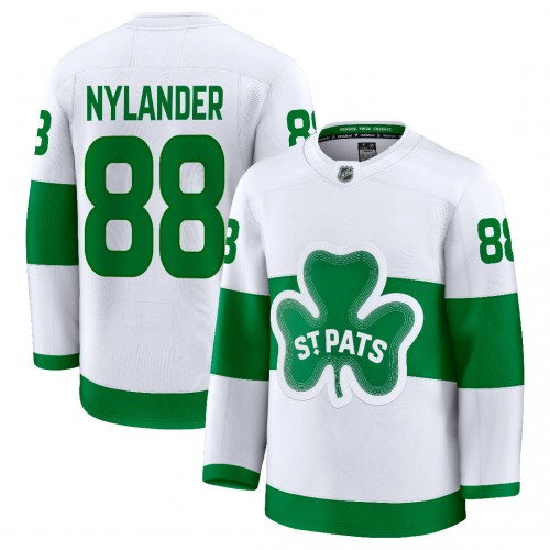 William Nylander Toronto Maple Leafs St. Patricks Alternate Premium Jersey